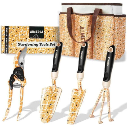 Luxury Garden Tool Set with Tote
