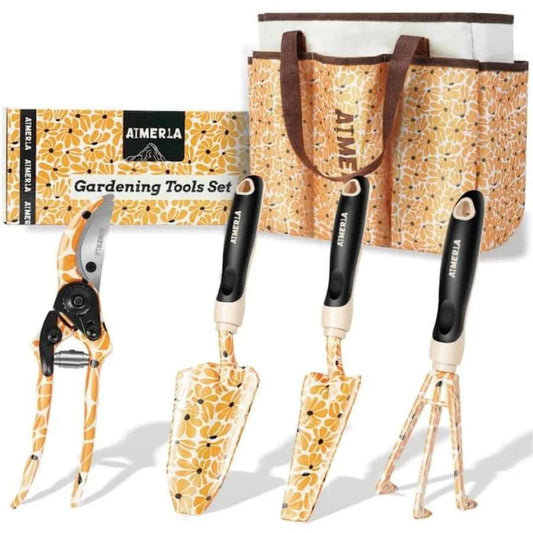 Luxury Garden Tool Set with Tote