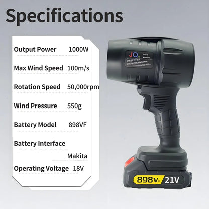 Cordless High-Power Multi-Purpose Turbo Fan