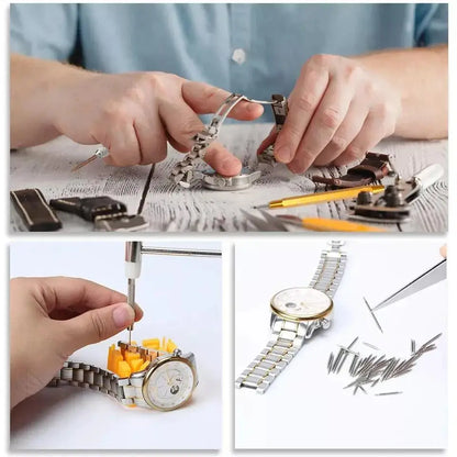 147 & 212PCS Watch Repair Tool Kit – Standard & Premium Set