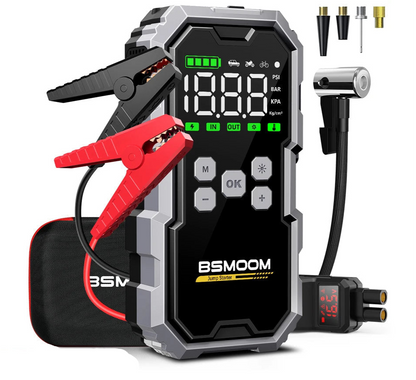 BSMOOM Car Jump Starter with Air Pump – 21800mAh/26800mAh