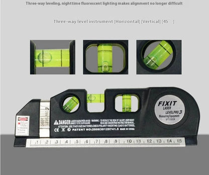3-in-1 Magnetic Laser Level Tool