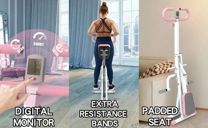 Compact Foldable Home Squat Machine