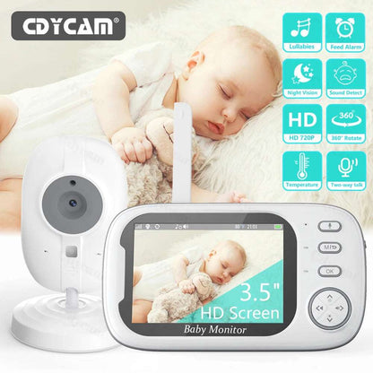 3.5" HD Wireless Baby Monitor Camera