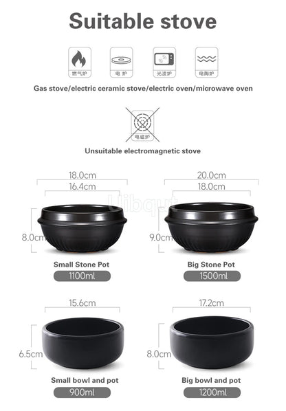 Korean Stone Style Hot Soup Bowl
