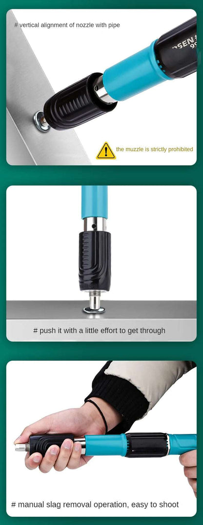 Manual Powder Actuated Nail Gun Tool