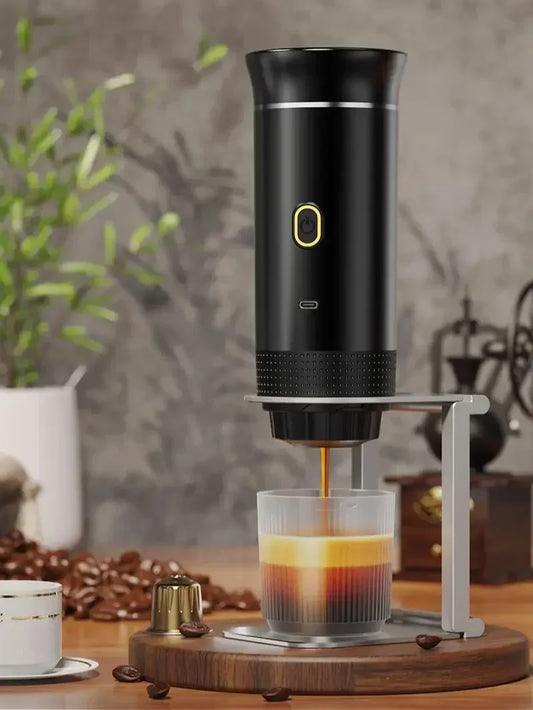 Portable 20-Bar Espresso Maker for Home Travel Camping