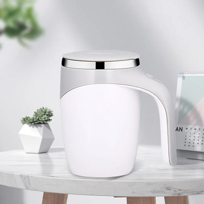 Automatic Cooling and Mixing Mug for Coffee