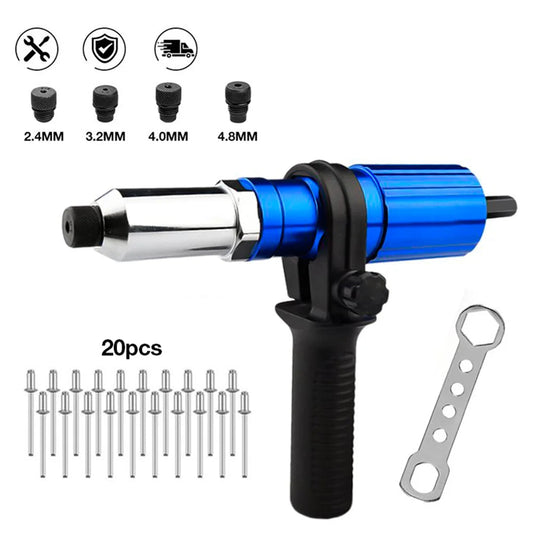 Electric Drill Rivet Gun Adapter Kit