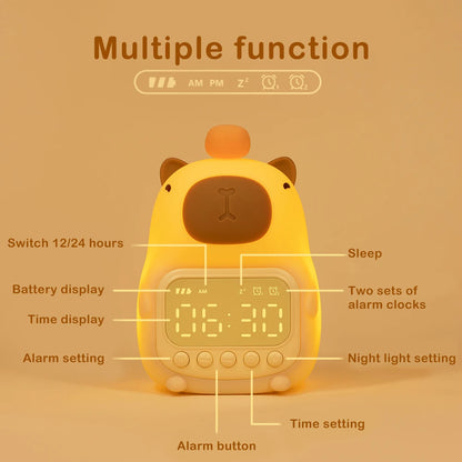 Capybara Night Light for Kids Room