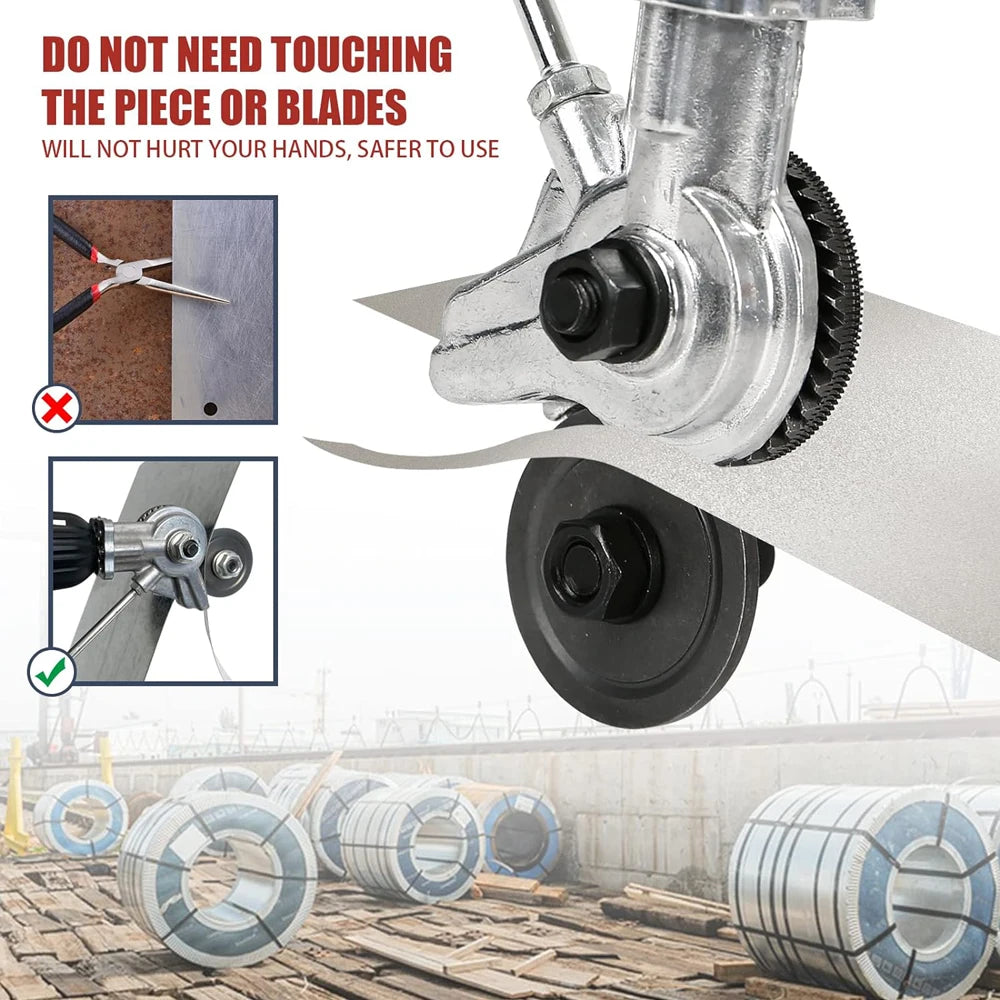Electric Drill Sheet Metal Cutter Tool