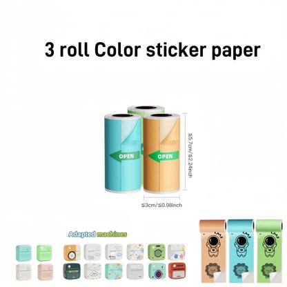 Mini Wireless Thermal Printer – Inkless Pocket Sticker Printer