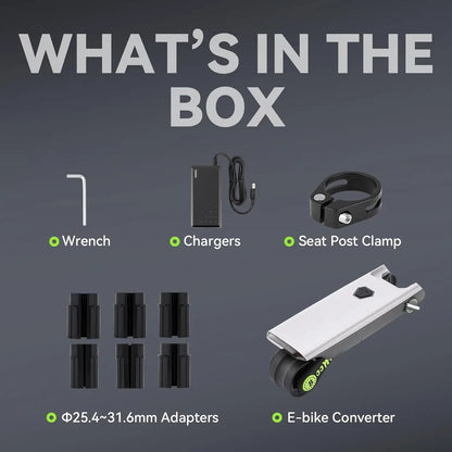 Portable E-Bike Conversion Kit 200W