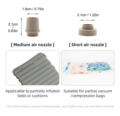 Camping Electric Air Pump with Light
