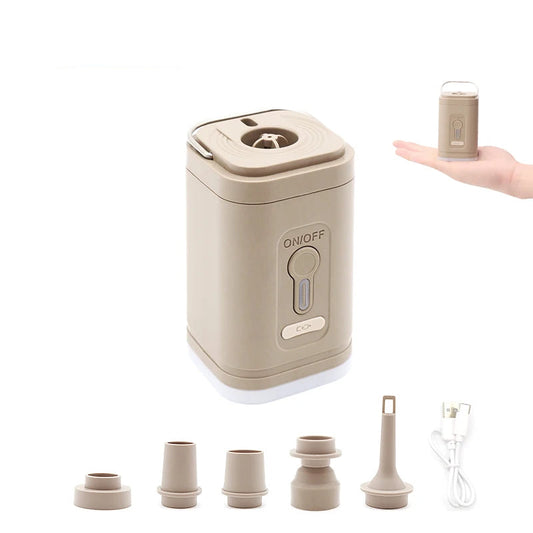 Camping Electric Air Pump with Light