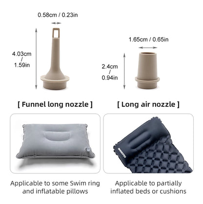 Camping Electric Air Pump with Light