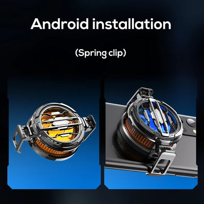 CX07 CX08 Pro Magnetic RGB Phone Cooler