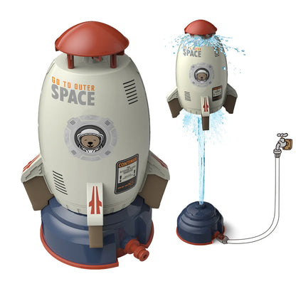 Rocket Sprinkler Toy for Backyard Fun
