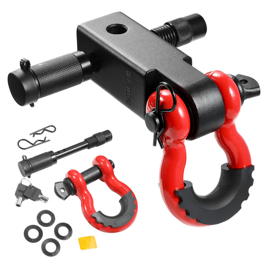 17,000 lbs Heavy Duty Hitch Receiver Shackle