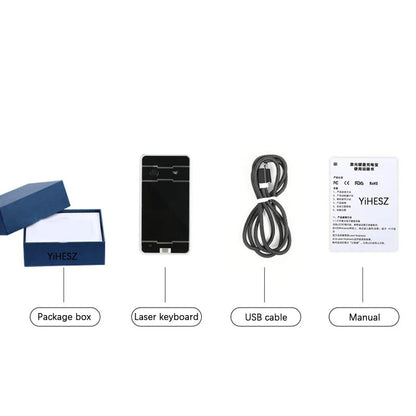 KB560 Portable Laser Projection Keyboard Mouse