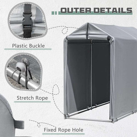 6ft x 3ft Outdoor Storage Shed Tent Waterproof