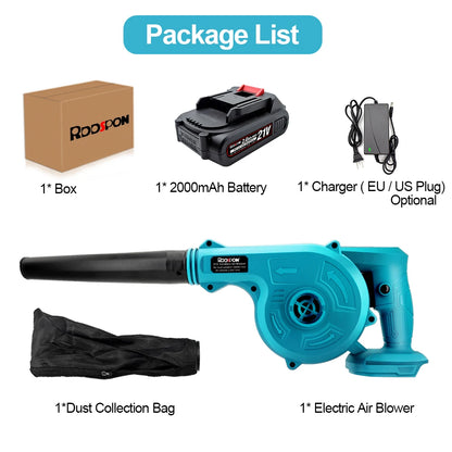 Cordless 2-in-1 Electric Blower & Vacuum