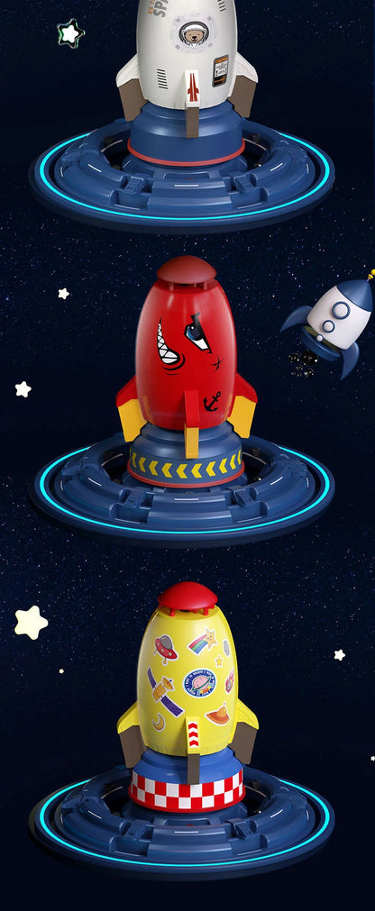 Rocket Sprinkler Toy for Backyard Fun