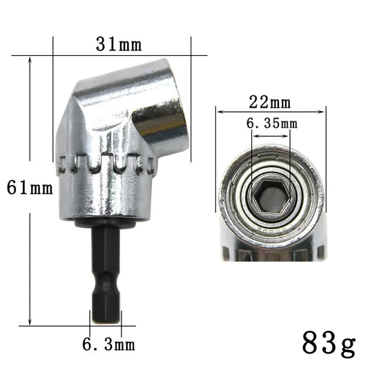105° Drill Angle Adapter + 300mm Flexible Shaft Set