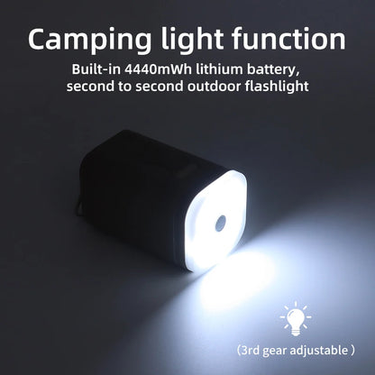 Camping Electric Air Pump with Light