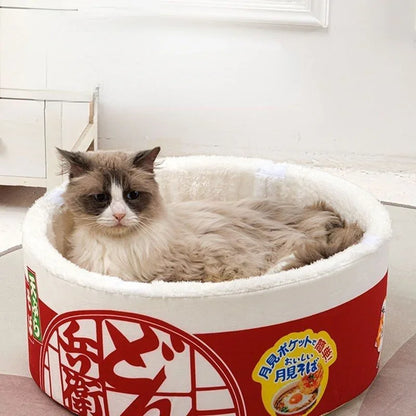 Instant Noodle Pet Bed Nest
