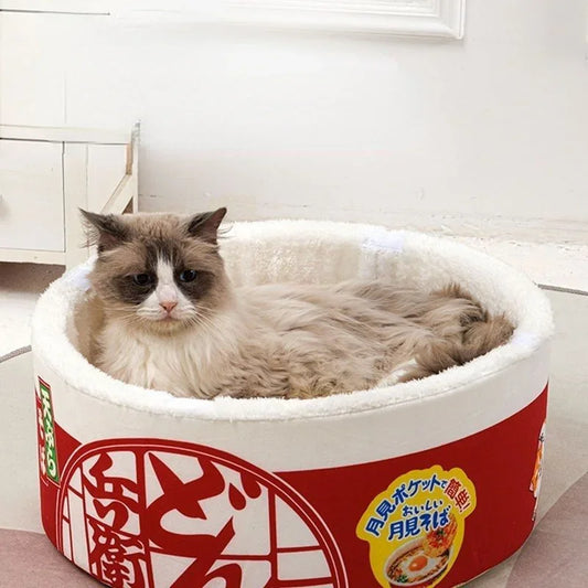 Instant Noodle Pet Bed Nest