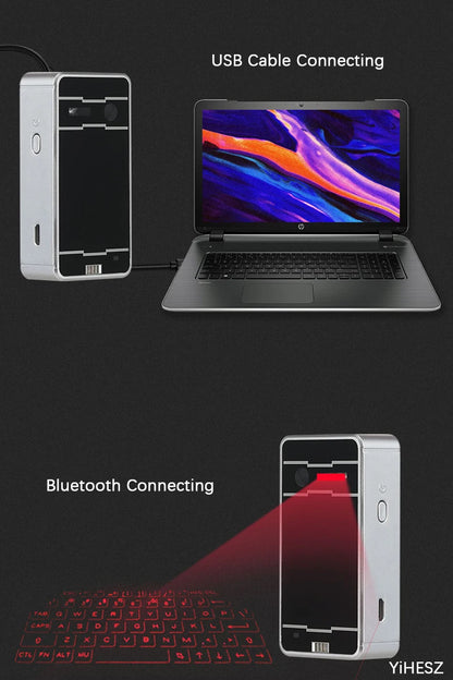 KB560 Portable Laser Projection Keyboard Mouse