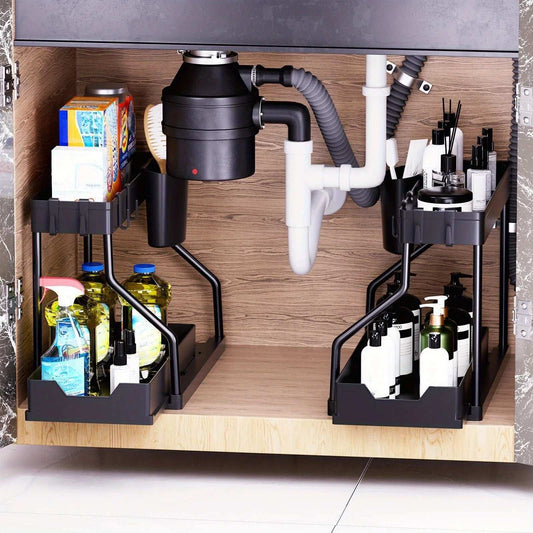 Multi-Tier Kitchen Utensil & Spice Organizer
