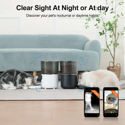 Smart Pet Feeder with HD Camera