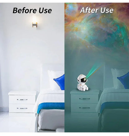 Astronaut Galaxy Projector Lamp