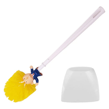 Funny Trump Toilet Brush Set