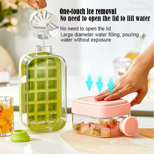 Leakproof Ice Cube Maker Bottle