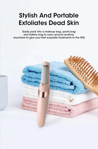 Electric Foot Callus Remover with LED