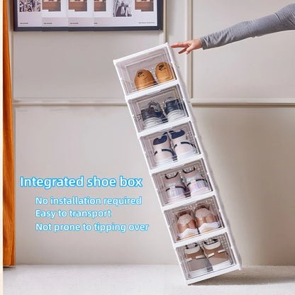 Foldable Stackable Shoe Storage Box