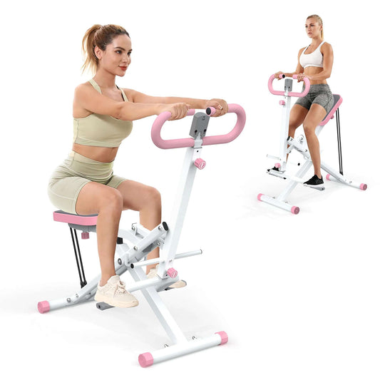 Compact Foldable Home Squat Machine
