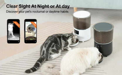 Smart Pet Feeder with HD Camera