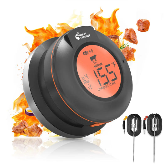 Smart Bluetooth BBQ Thermometer | 4-Probe Wireless Grill Sensor