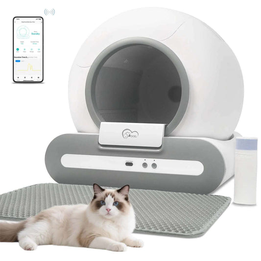 Smart Self-Cleaning Cat Litter Box