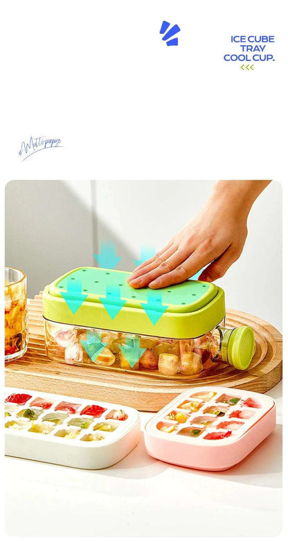 Leakproof Ice Cube Maker Bottle