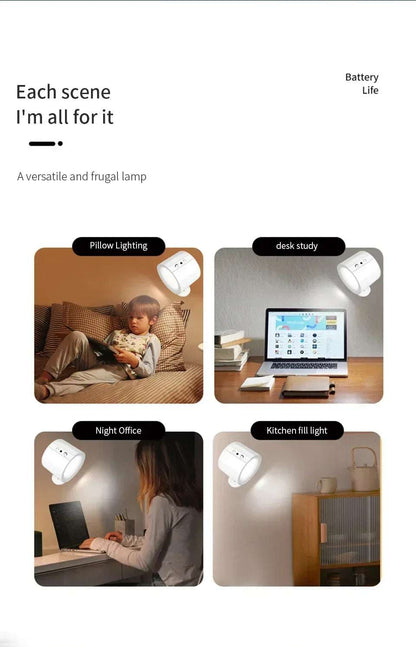 Dual-Sided Magnetic LED Wall Lamp