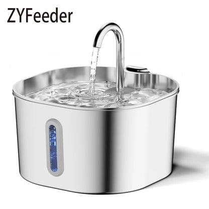 Stainless Steel Pet Water Fountain