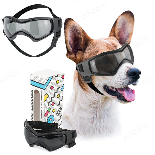 Dog Goggles UV Protection Sunglasses for Small & Medium Dogs