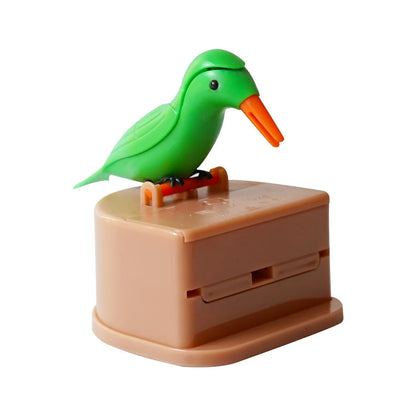 Automatic Bird Toothpick Dispenser Holder