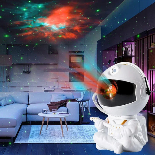 Astronaut Galaxy Projector Lamp