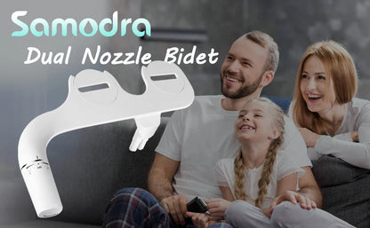 Ultra-Slim Non-Electric Bidet Attachment